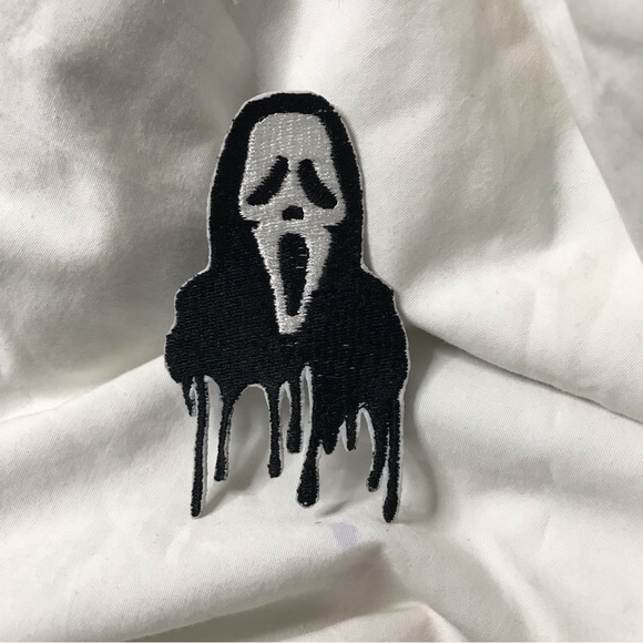 Other - Ghost face iron on patch | Halloween patch | scream iron on patch